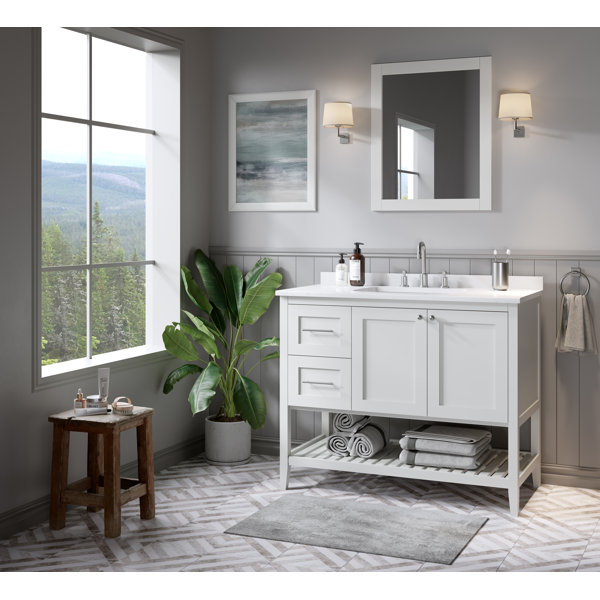 Winston Porter Chrisna 43 Single Bathroom Vanity With Top Wayfair